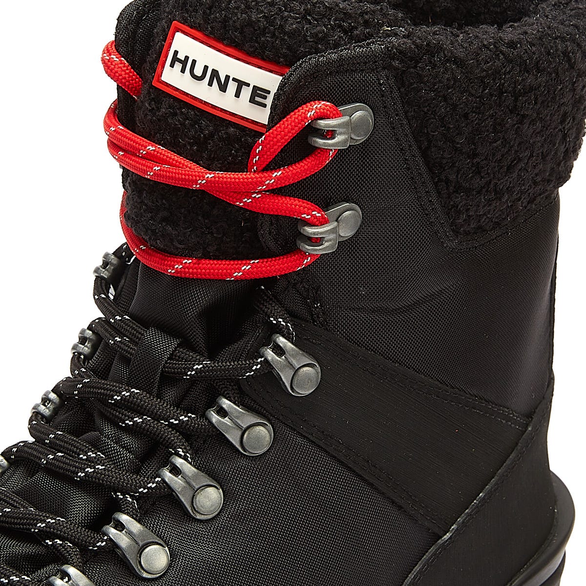 Hunter Commando Womens Black Boots
