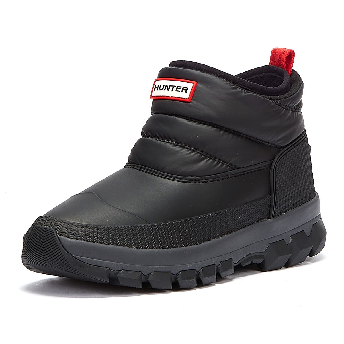 Hunter Original Insulated Snowboot Ankle Womens Black Boots