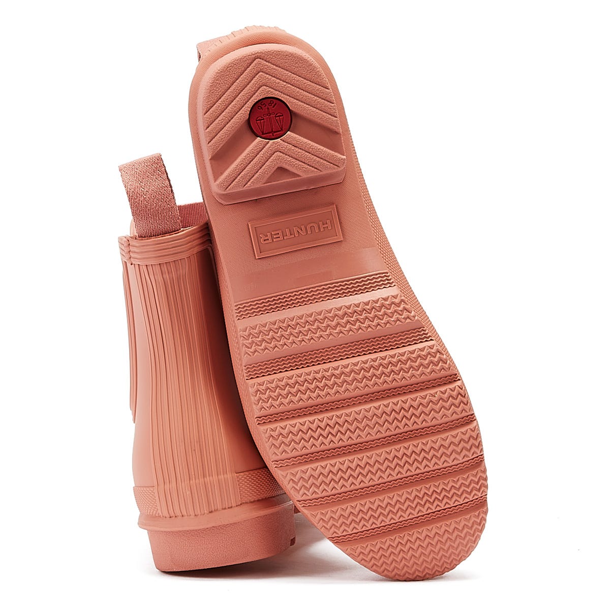 Hunter Original Chelsea Womens Rough Pink Boots