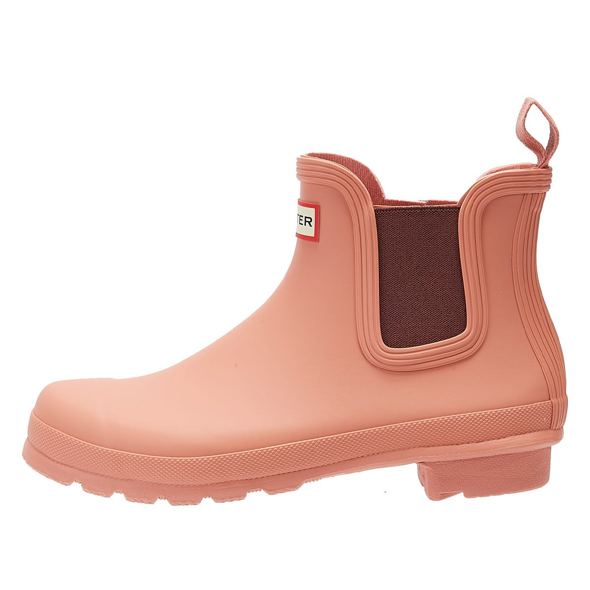 Hunter Original Chelsea Womens Rough Pink Boots