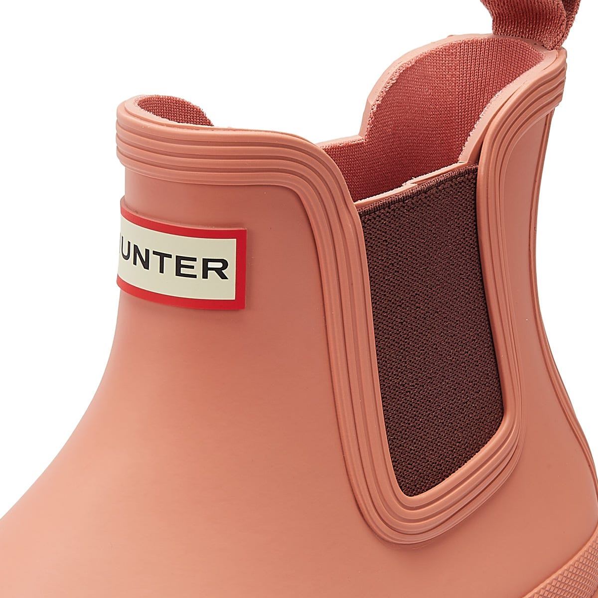 Hunter Original Chelsea Womens Rough Pink Boots