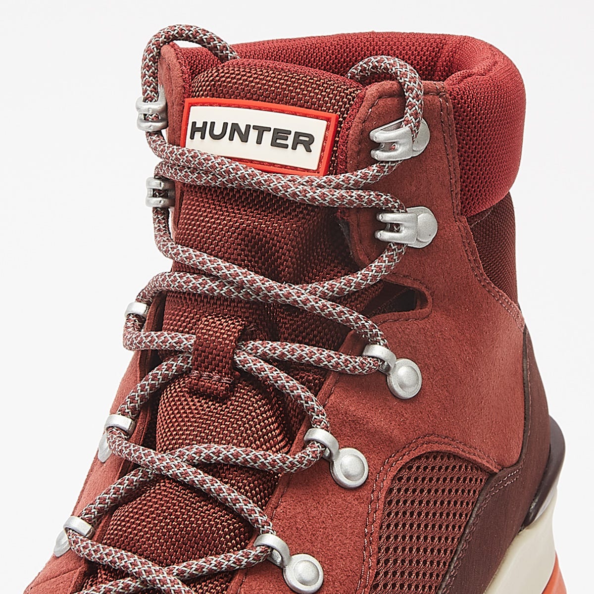 Hunter Explorer Womens Berry / Brown / Red Boots