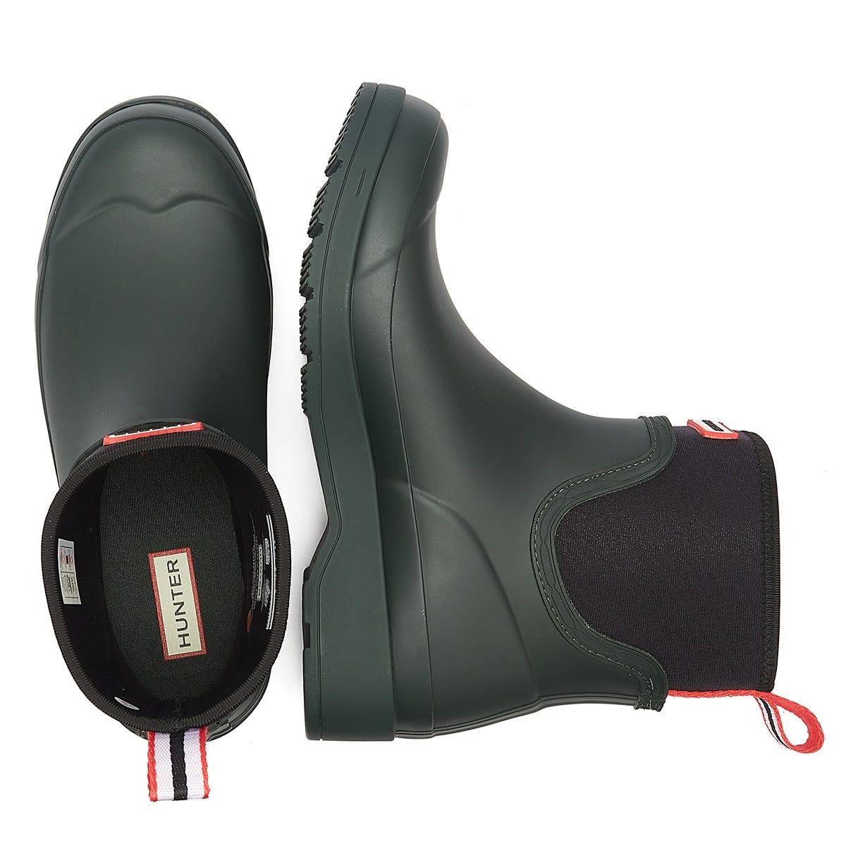 Hunter Play Synthetic Short Womens Arctic Moss Boots