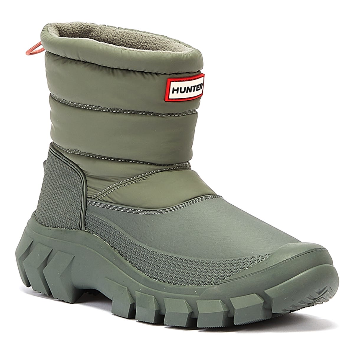 Hunter Intrepid Short Snow Womens Urban Grey Boots
