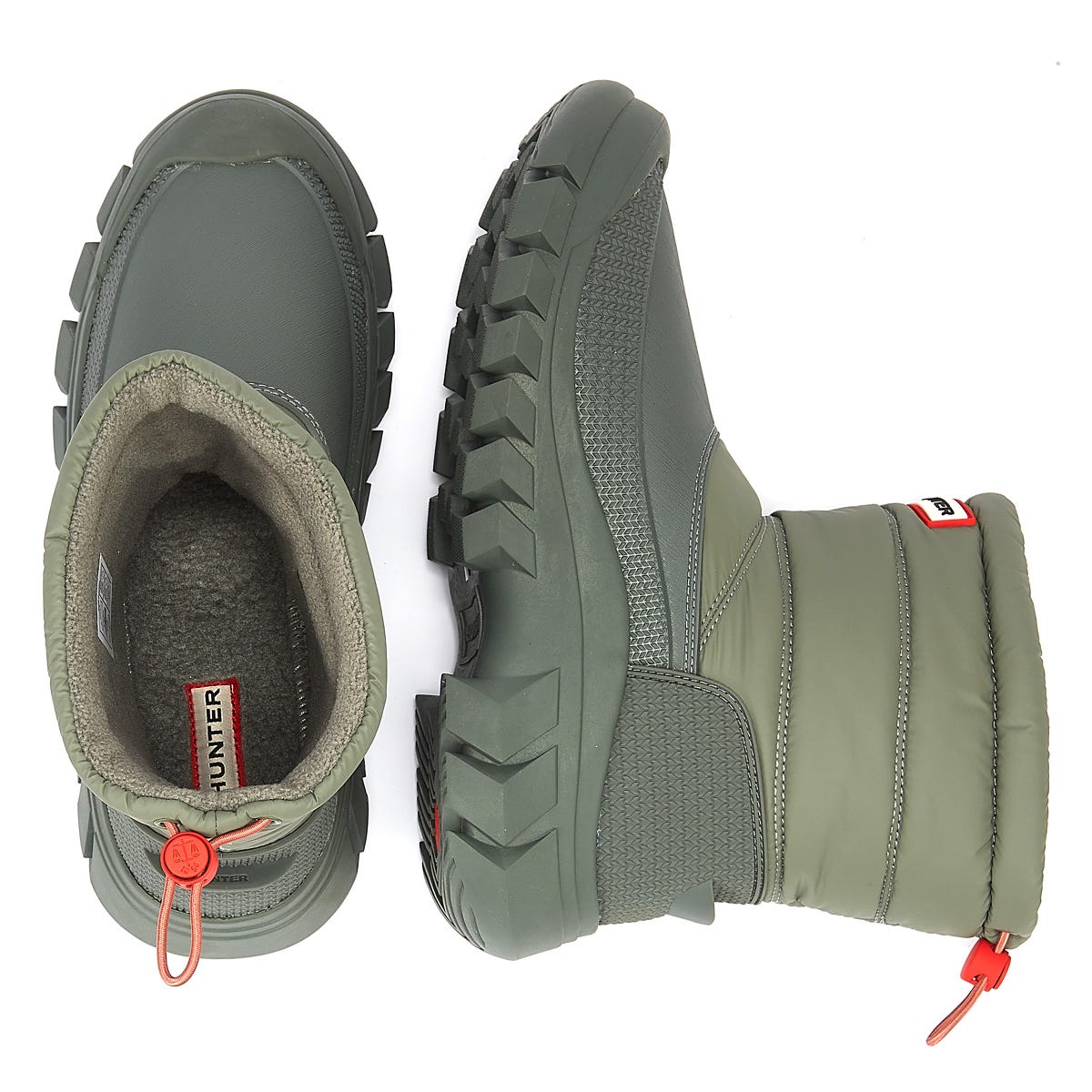 Hunter Intrepid Short Snow Womens Urban Grey Boots