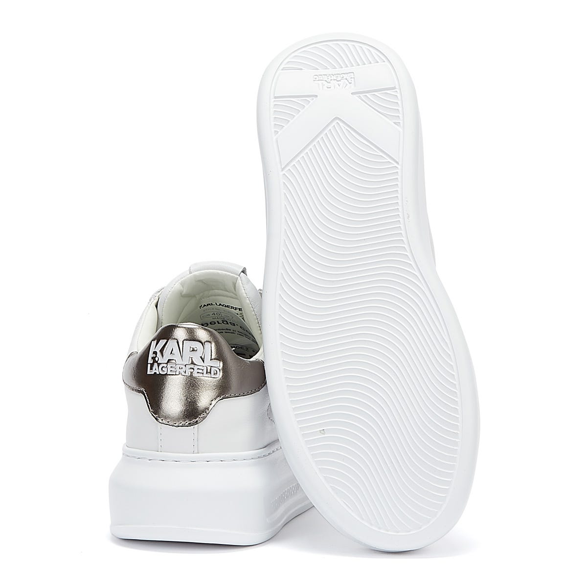 Karl Lagerfeld Kapri Maison Karl Womens White Trainers