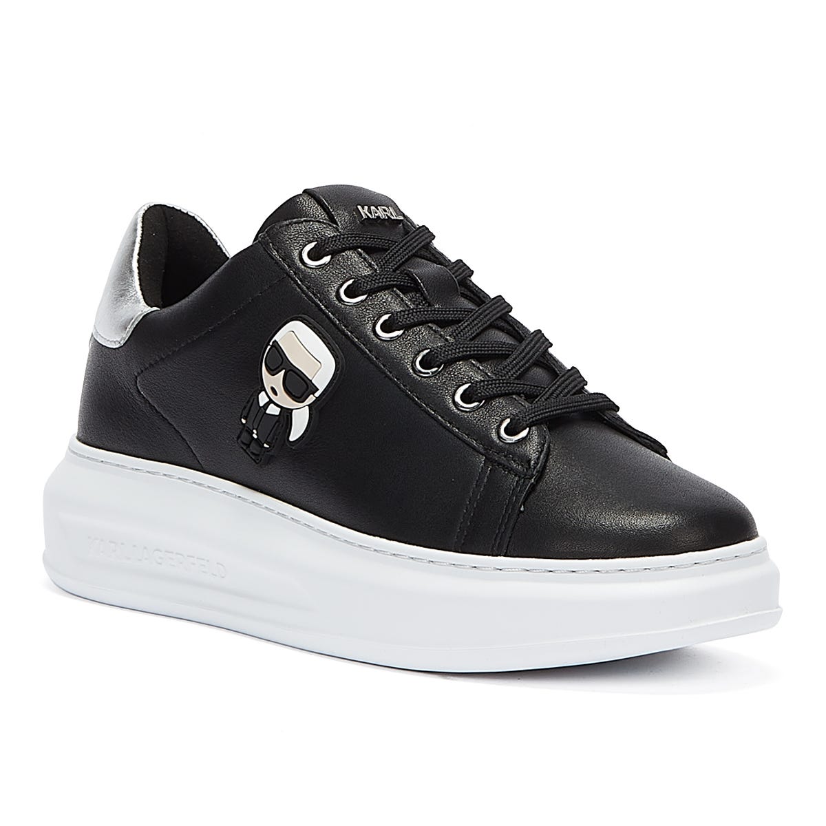 Karl Lagerfeld Kapri Karl Ikonic Baskets noires pour femmes