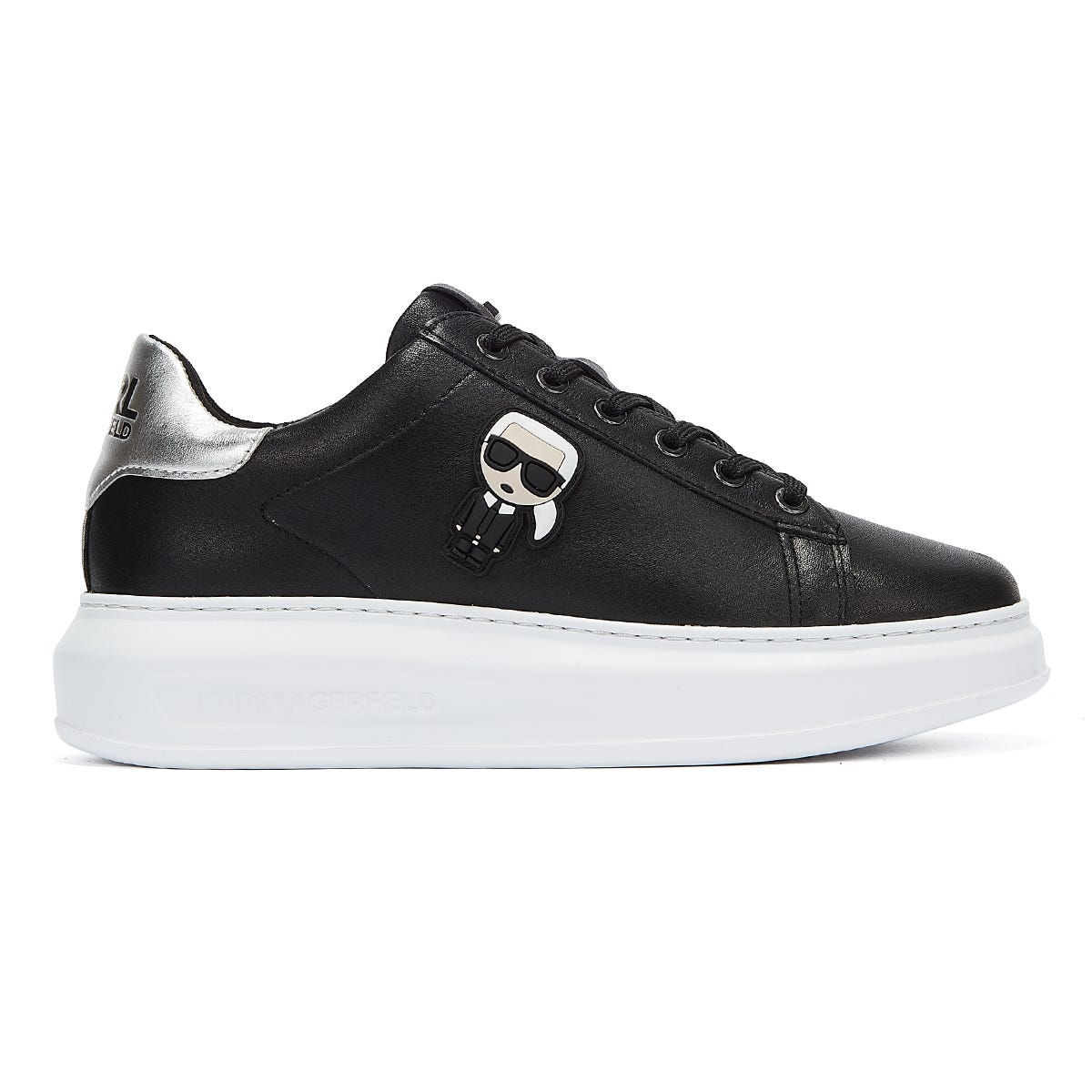 Karl Lagerfeld Kapri Karl Ikonic Baskets noires pour femmes