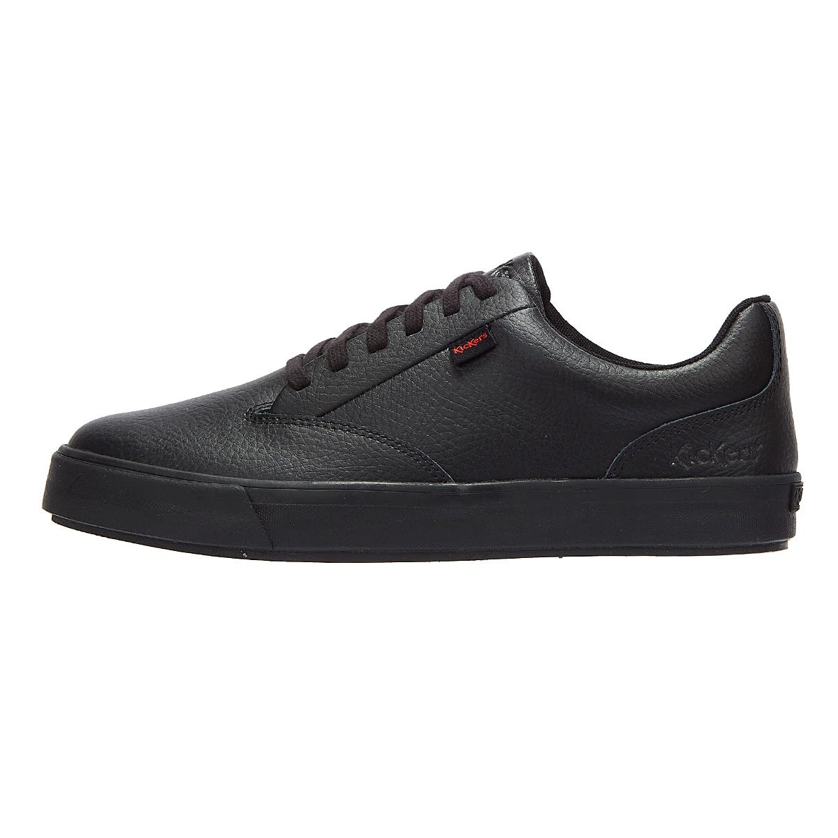 Kickers Tovni Tumble Leather Men Black Shoes