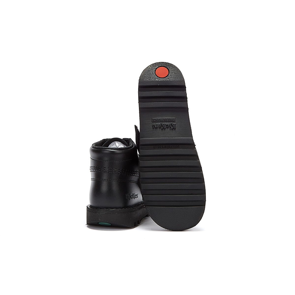 Kickers Infant Kick Kilo noir Bottes en cuir