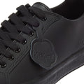 Kickers Noirs Cuir Tovni Lacer Trainers