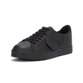 Kickers Youth Noir Cuir Tovni Lacer Trainers