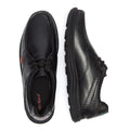 Kickers Reasan Lace Chaussures en cuir pour hommes noir