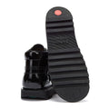 Kickers Kick Hi Bottes vernies noires pour femmes