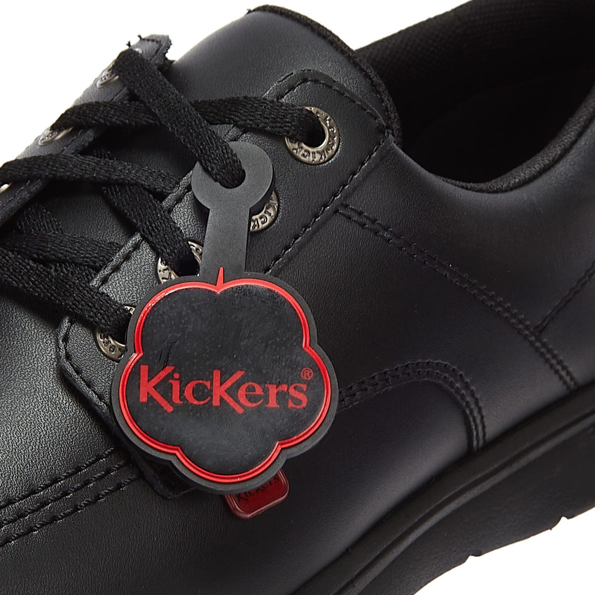 Kickers Kelland Lace Lo Chaussures en cuir noir