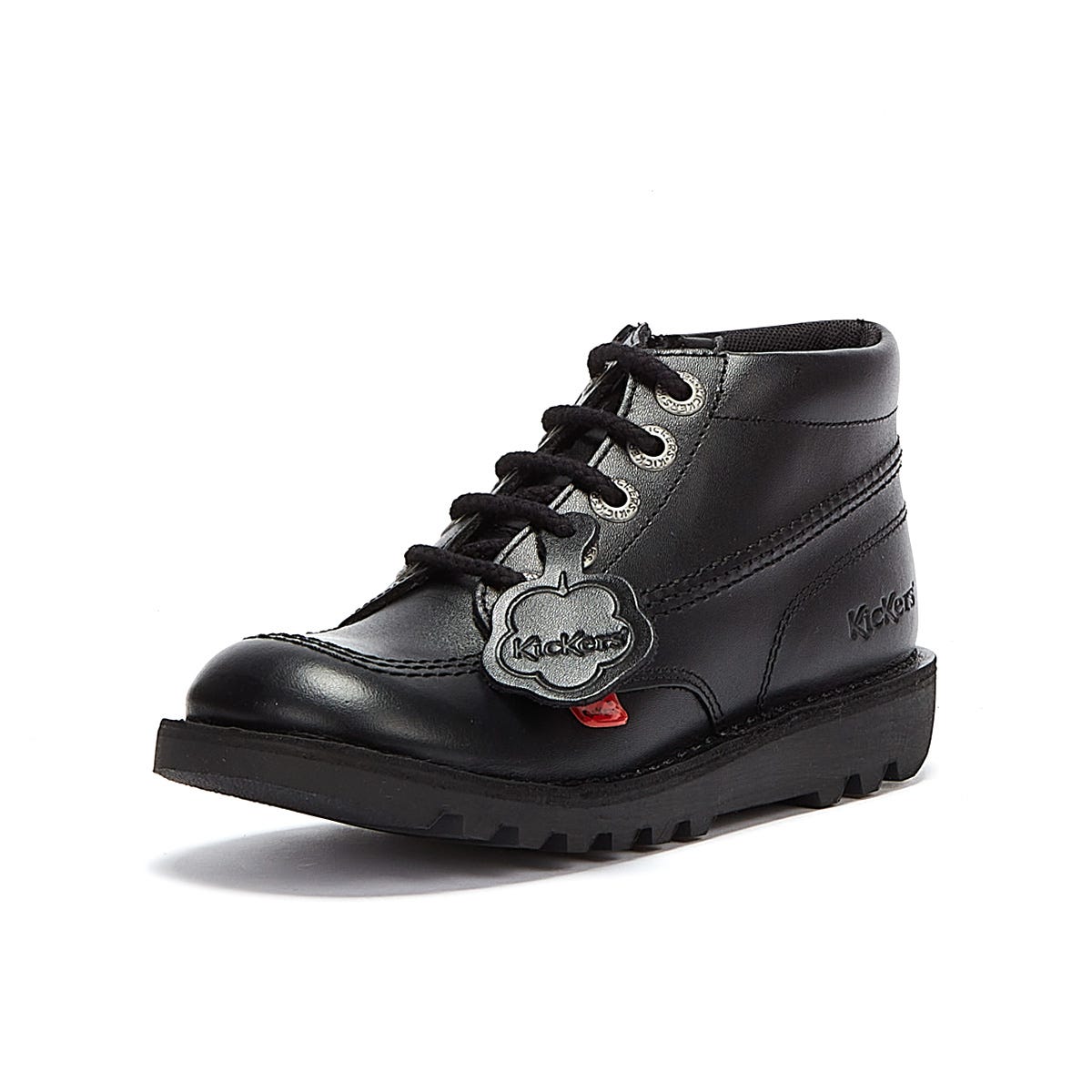 Bottes Kickers Kick Hi Zip Junior noires