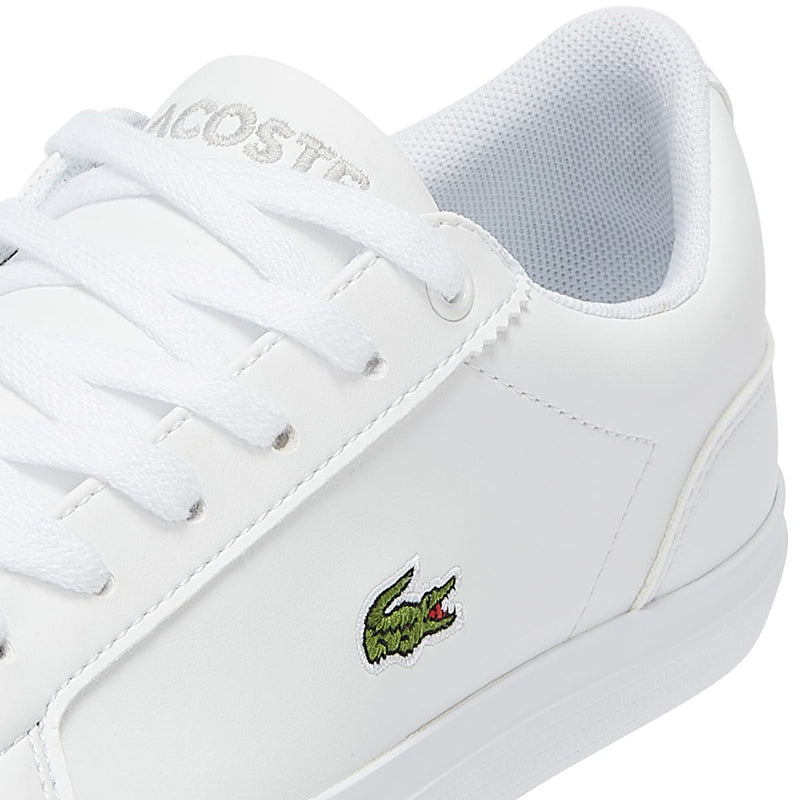 Lacoste Lerond BL 21 1 Kids White Trainers