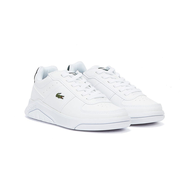 Lacoste Game Advance 0722 1 Junior White / Dark Green Trainers