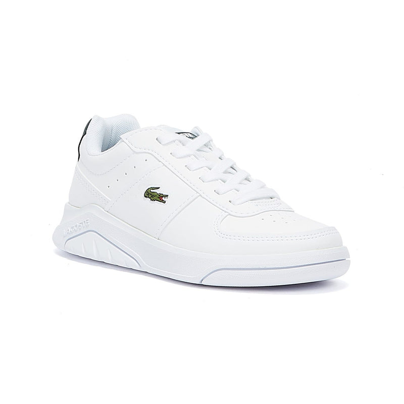 Lacoste Game Advance 0722 1 Junior White / Dark Green Trainers