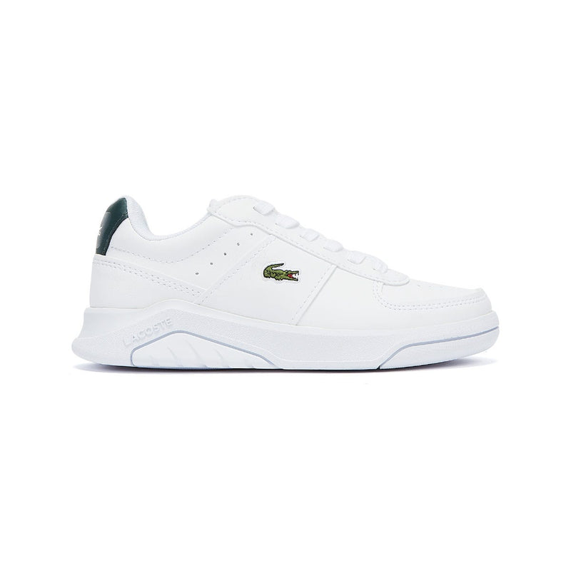 Lacoste Game Advance 0722 1 Junior White / Dark Green Trainers
