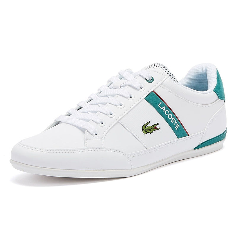 Lacoste Chaymon 120 1 Mens White / Green Trainers