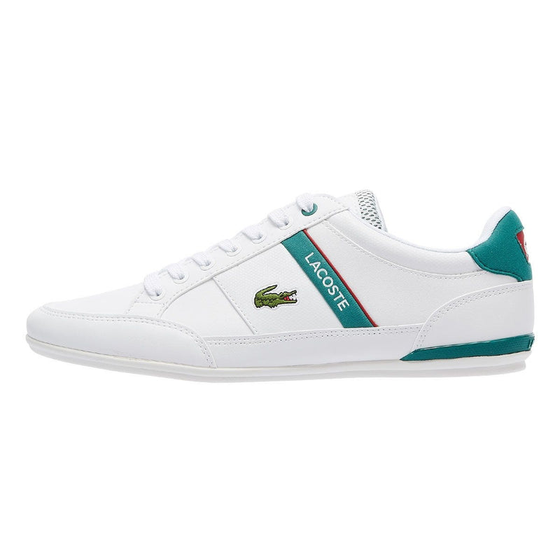 Lacoste Chaymon 120 1 Mens White / Green Trainers