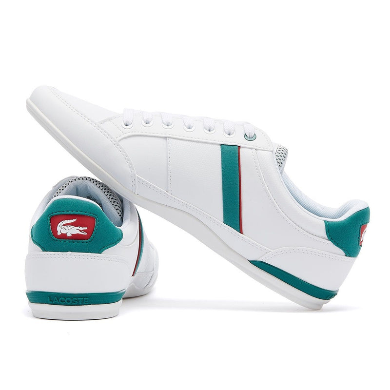 Lacoste Chaymon 120 1 Mens White / Green Trainers