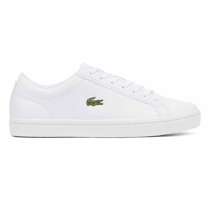 Lacoste Straightset BL 1 Mens White Trainers