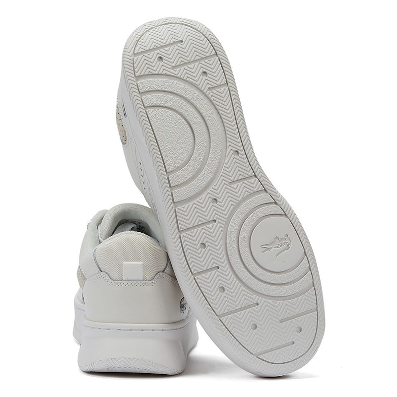 Lacoste L005 222 2 SMA Mens White Trainers