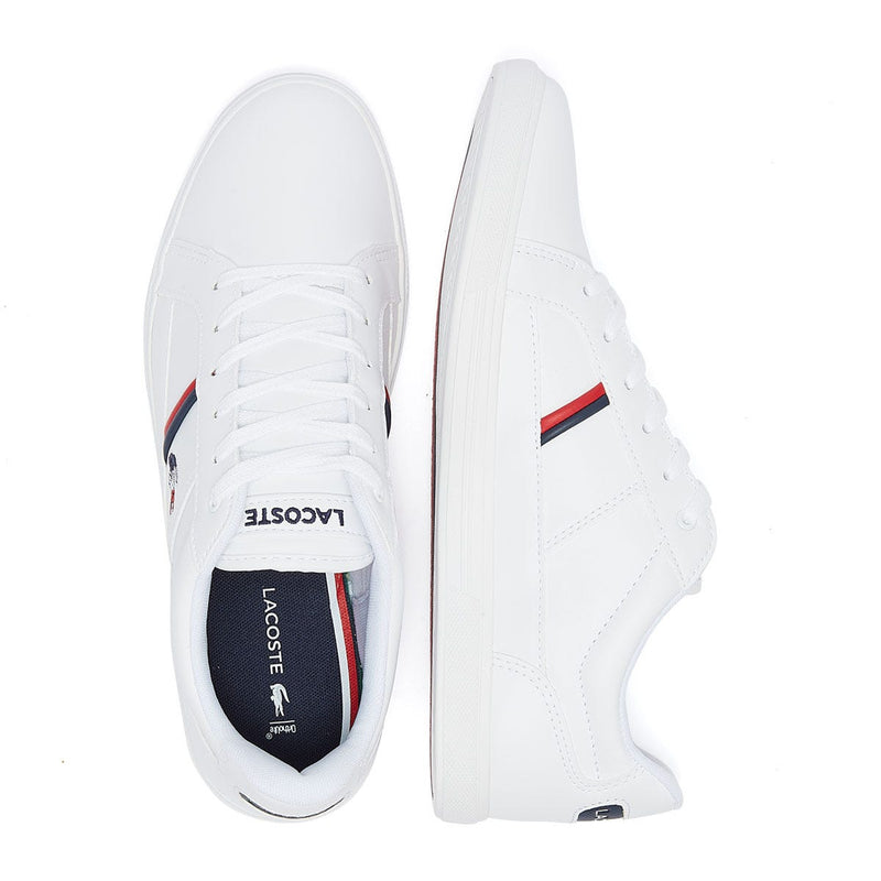 Lacoste Europa Tri 1 Mens White Trainers