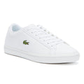Lacoste Womens White Straightset BL1 SPW Trainers