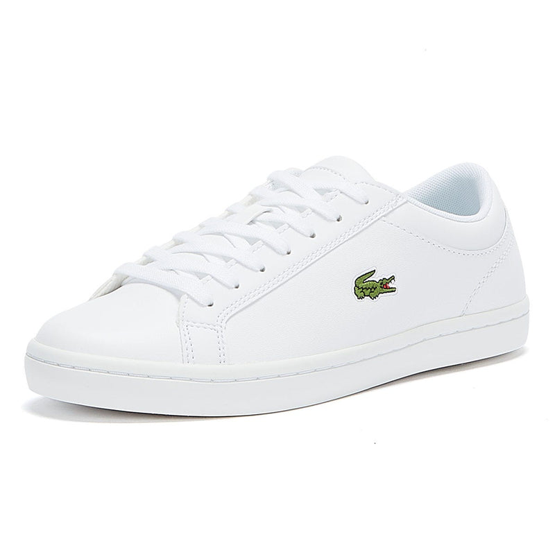 Lacoste Womens White Straightset BL1 SPW Trainers
