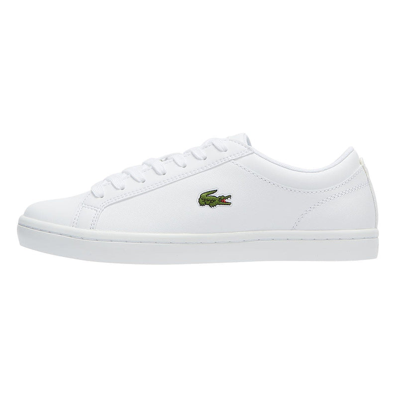 Lacoste Womens White Straightset BL1 SPW Trainers