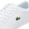 Lacoste Womens White Straightset BL1 SPW Trainers