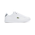 Lacoste Carnaby EVO BL 1 Junior White / Navy Trainers