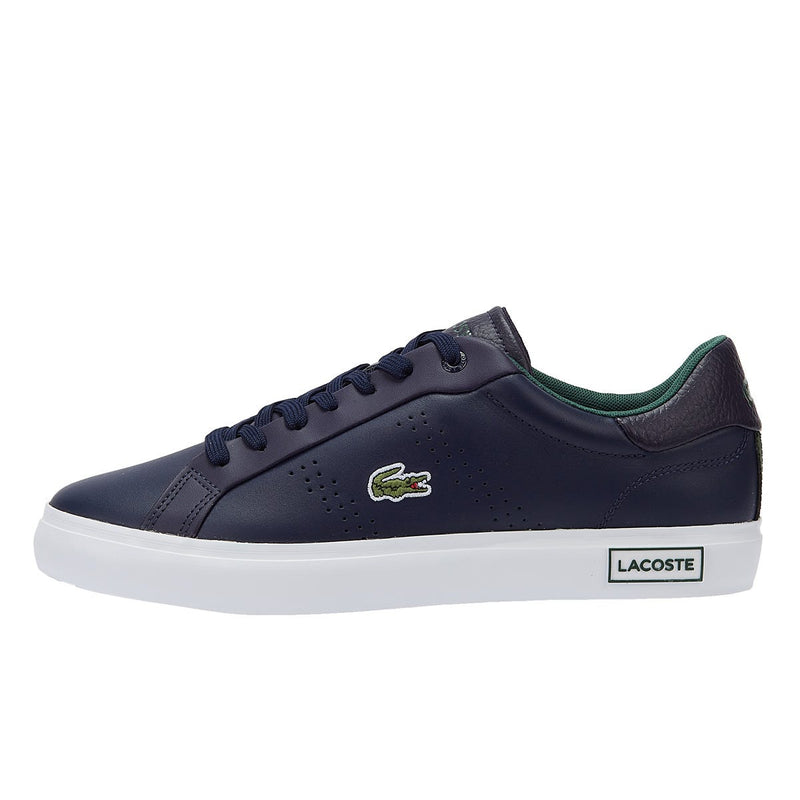 Lacoste Powercourt 2.0 123 1 SMA Mens Navy/Dark Green Trainers