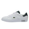 Lacoste Powercourt 2.0 123 1 SMA Mens White/Dark Green Trainers