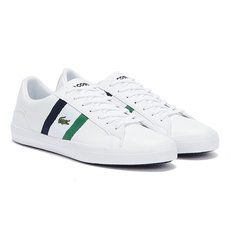 Lacoste Lerond 119 3 Mens White / Navy Trainers