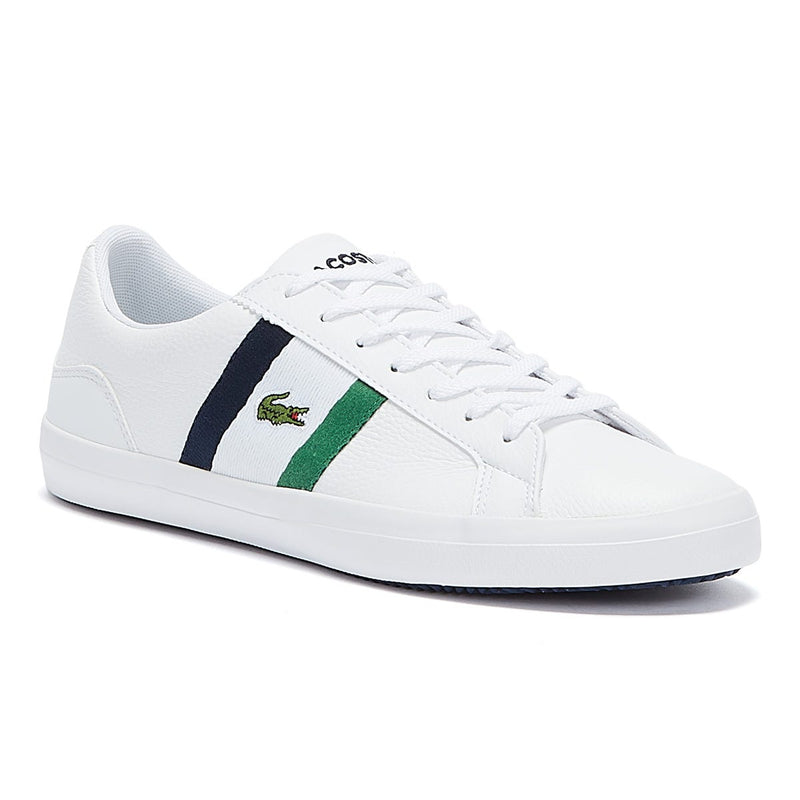 Lacoste Lerond 119 3 Mens White / Navy Trainers