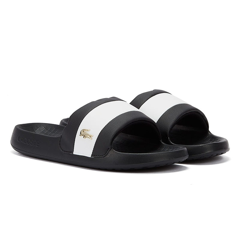 Lacoste Serve Hybrid Womens Black/White Slides
