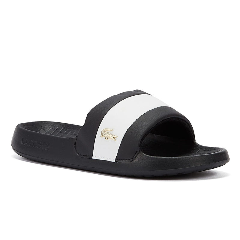 Lacoste Serve Hybrid Womens Black/White Slides