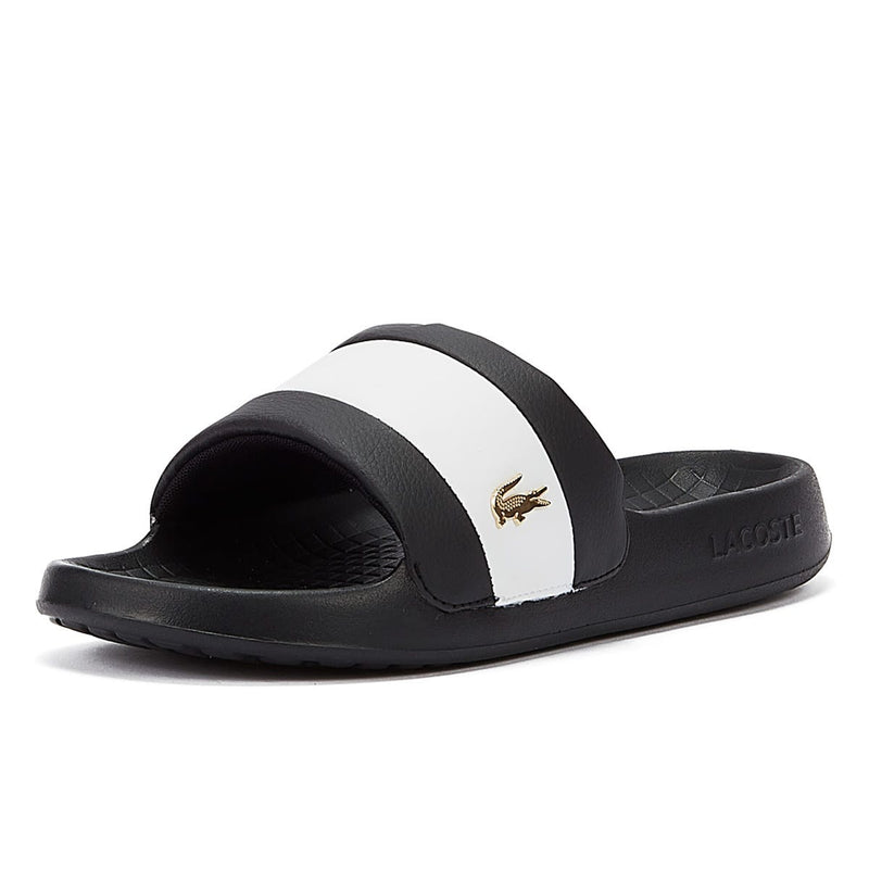 Lacoste Serve Hybrid Mens Black/White Slides