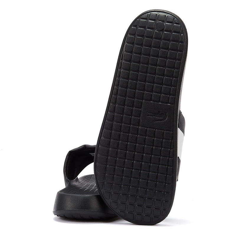 Lacoste Serve Hybrid Mens Black/White Slides