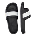 Lacoste Serve Hybrid Mens Black/White Slides