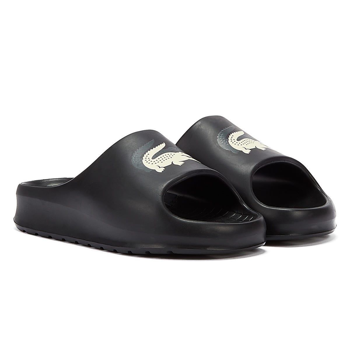 Lacoste Serve 2.0 V2 123 1 CFA Womens Black/Off Slides