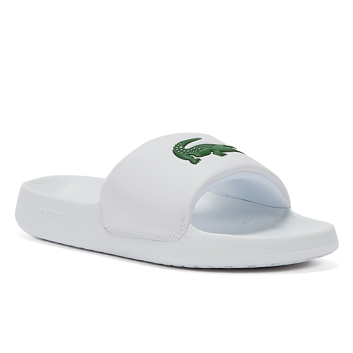 Lacoste Serve 1.0 123 1 CFA Womens White/Green Slides