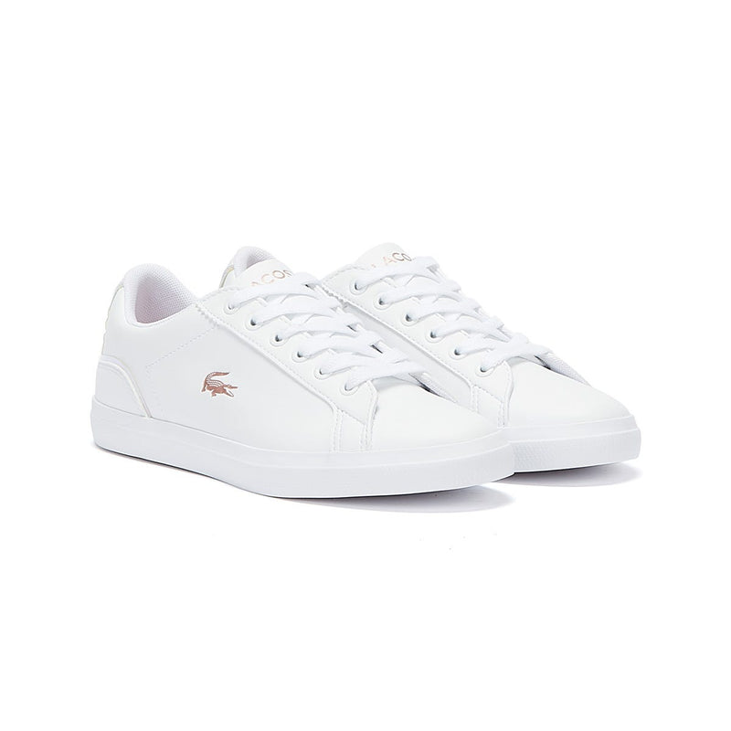 Lacoste Lerond 921 1 Junior White / Light Pink Trainers