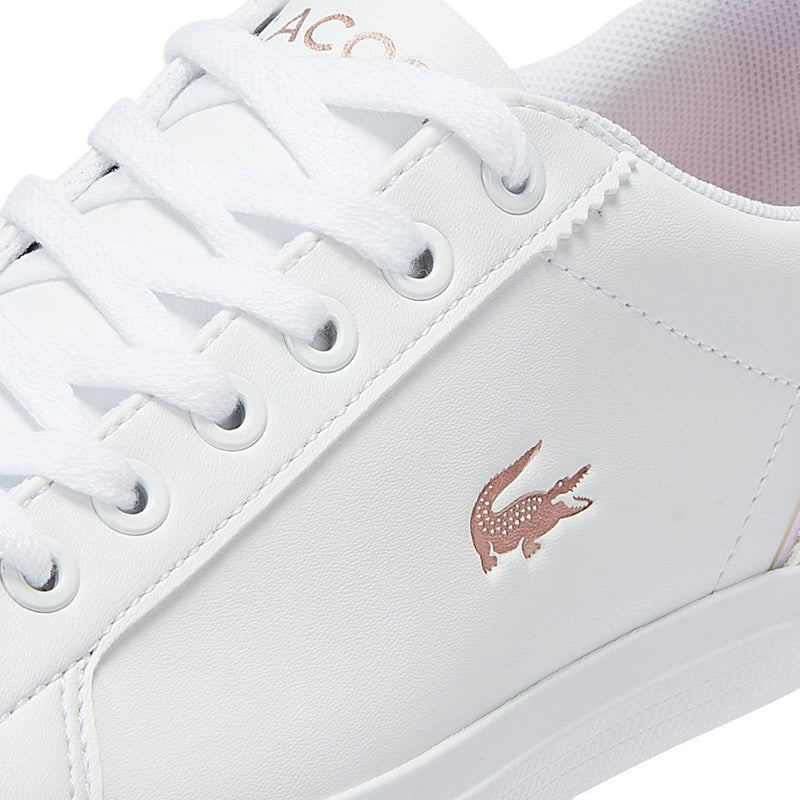 Lacoste Lerond 921 1 Junior White / Light Pink Trainers