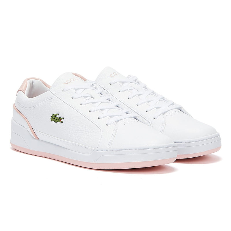 Lacoste Challenge 721 1 Womens Blanc / Rose Clair Trainers
