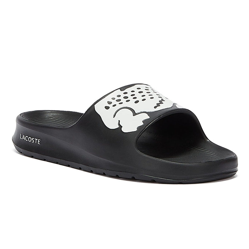 Lacoste Croco 2.0 721 1 Womens Black / White Slides